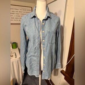 GAP Classic Blue Denim Shirt